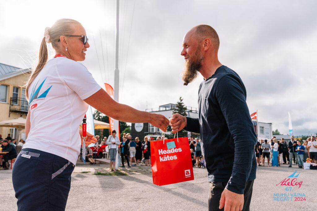 A. Le Coq Muhu Väina regati Apotheka eriauhinnad