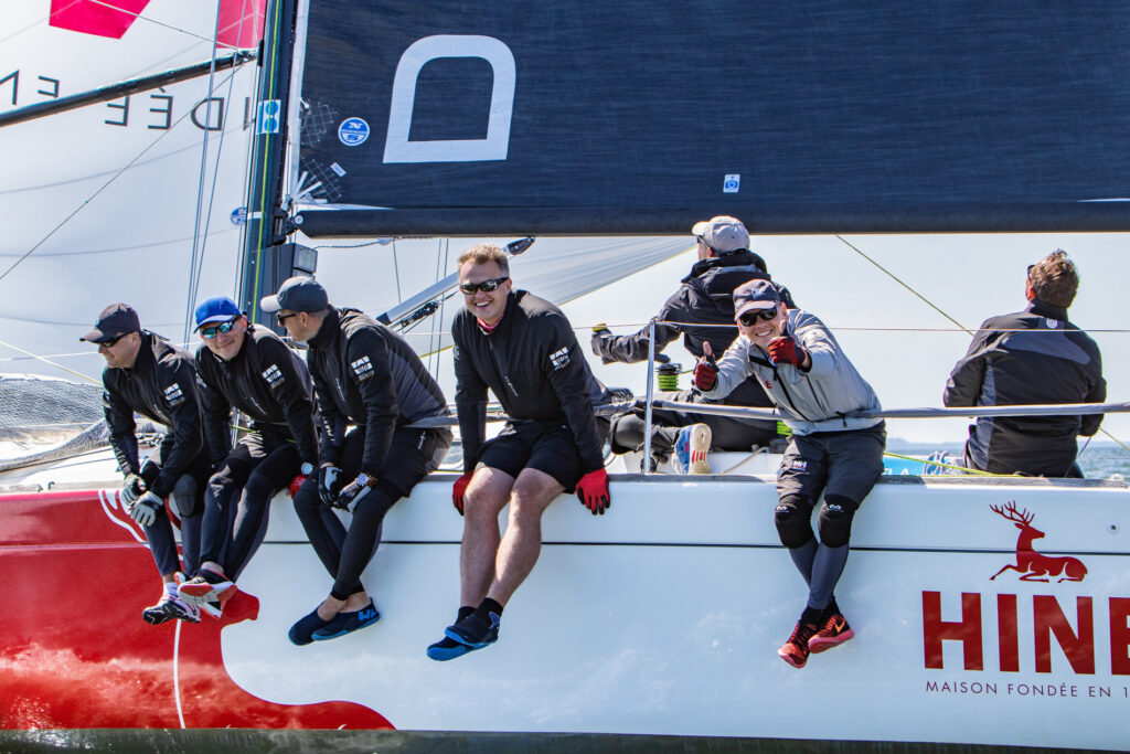 Täna kõige napima,
21-sekundilise edumaaga esikoha võtnud ORC II grupis võttis Kalevi Jahtklubi
jaht Jazz, mille roolis Viljar Sepp. Foto: Berit Hainoja / Kalevi Jahtklubi 