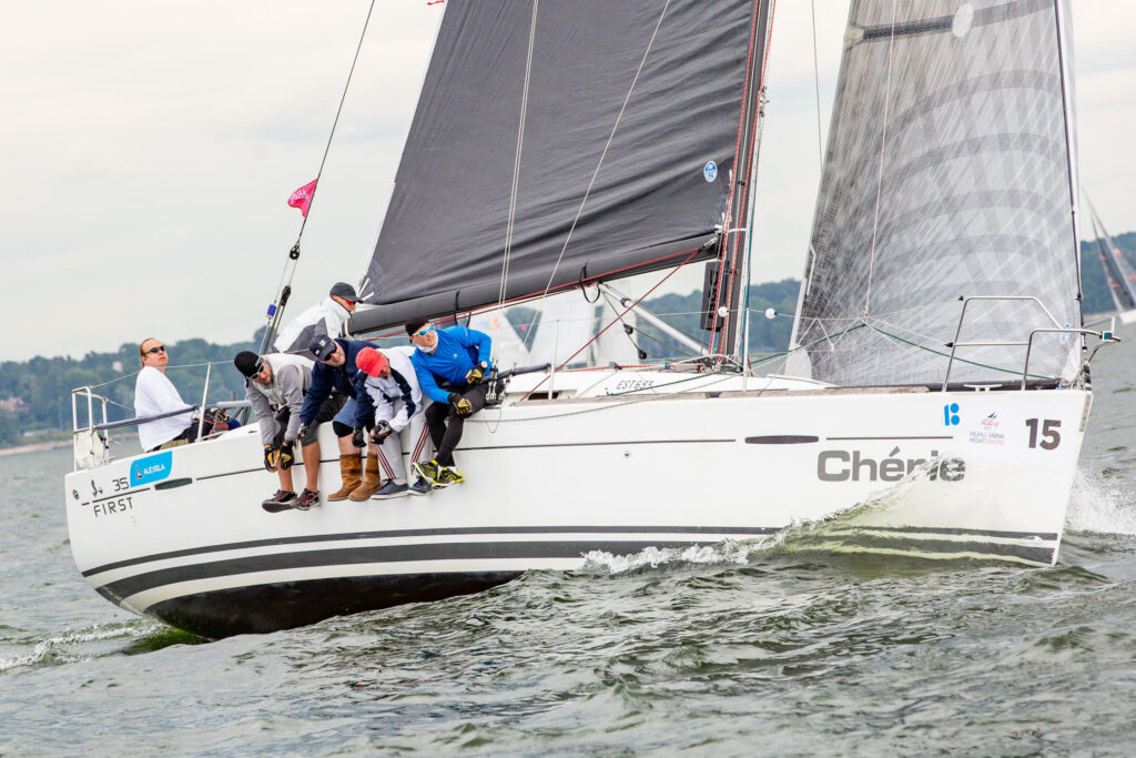 ORC II grupis Pro Marine Trade lühirajasõidu võitja Cherie. Foto: Aron Urb