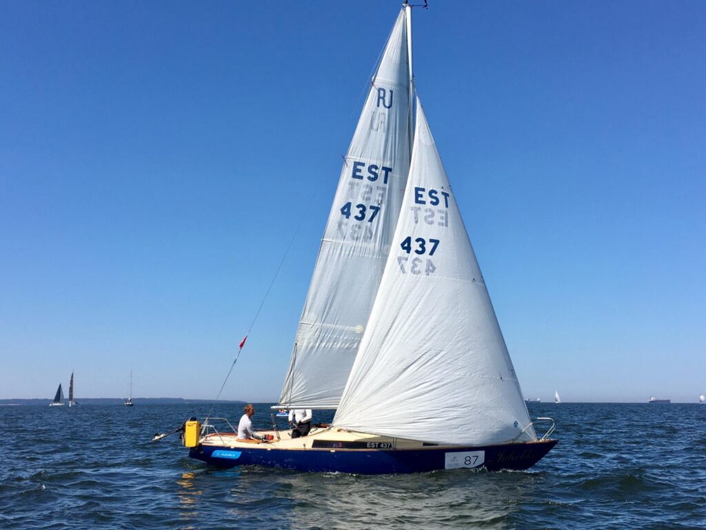 Julechka. A. Le Coq 63. Muhu Väina regatt 2020. Foto: Piret Salmistu