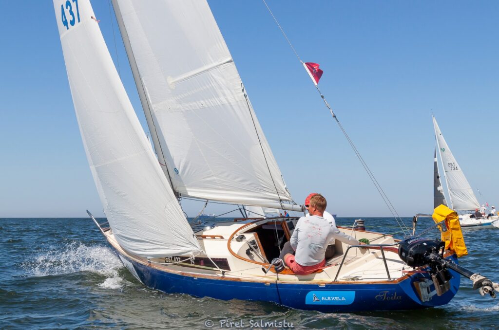 Julechka.  A. Le Coq 63. Muhu Väina regatt 2020. Foto: Piret Salmistu