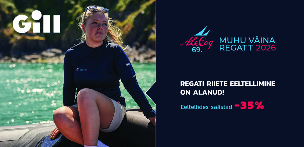 Muhu Väina regati riided eeltellimises