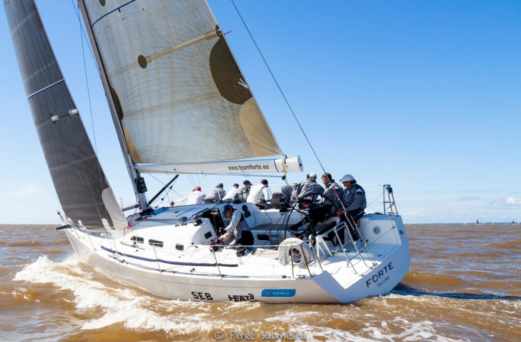 ORC I grupp võitja - Forte EST475 (Kalevi Jahtklubi) Jaak Jõgiga roolis. Foto: Piret Salmistu