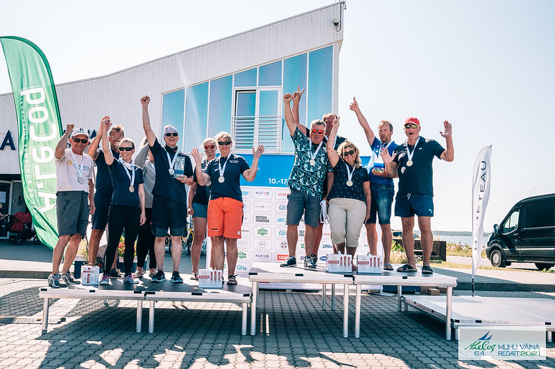 ORC I Cruiser Division võitjad. .A. Le Coq 64. Muhu Väina regatt. Foto: Janis Spurdzins