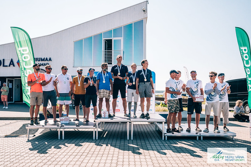 ORC III võitjad. A. Le Coq 64. Muhu Väina regatt. Foto: Janis Spurdzins