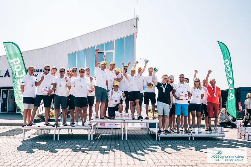 ORC II võitjad. .A. Le Coq 64. Muhu Väina regatt. Foto: Janis Spurdzins