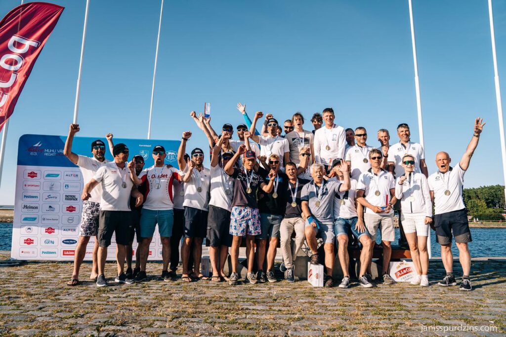 A. Le Coq 63. Muhu Väina regatt 2020 ORC I grupi esikolmik. Foto: Janis Spurdzins