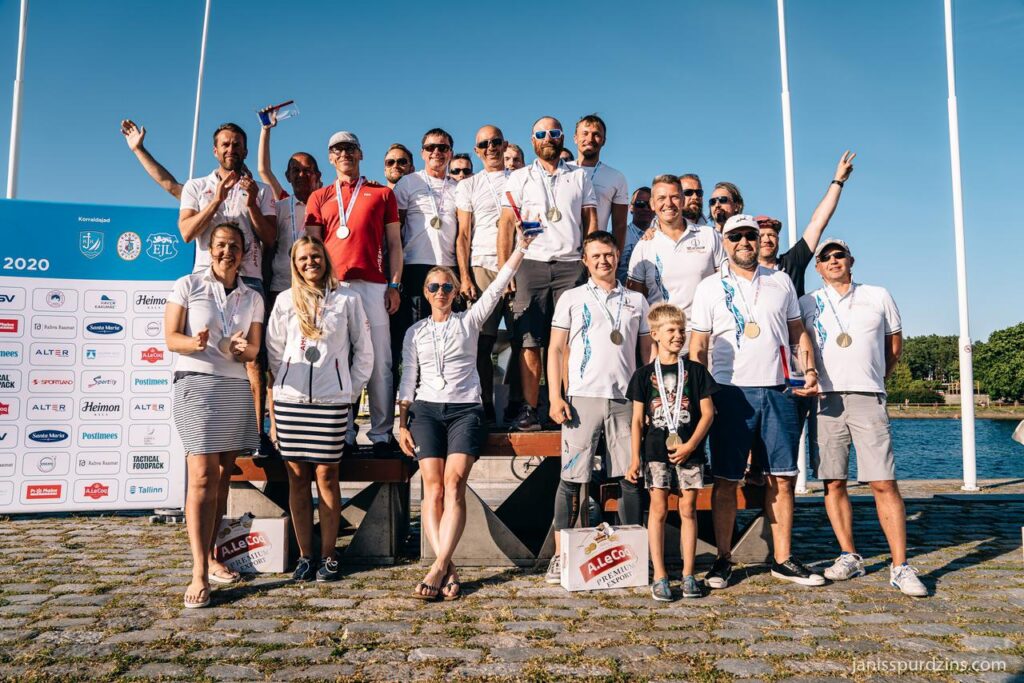 A. Le Coq 63. Muhu Väina regatt 2020 ORC II grupi esikolmik. Foto: Janis Spurdzins