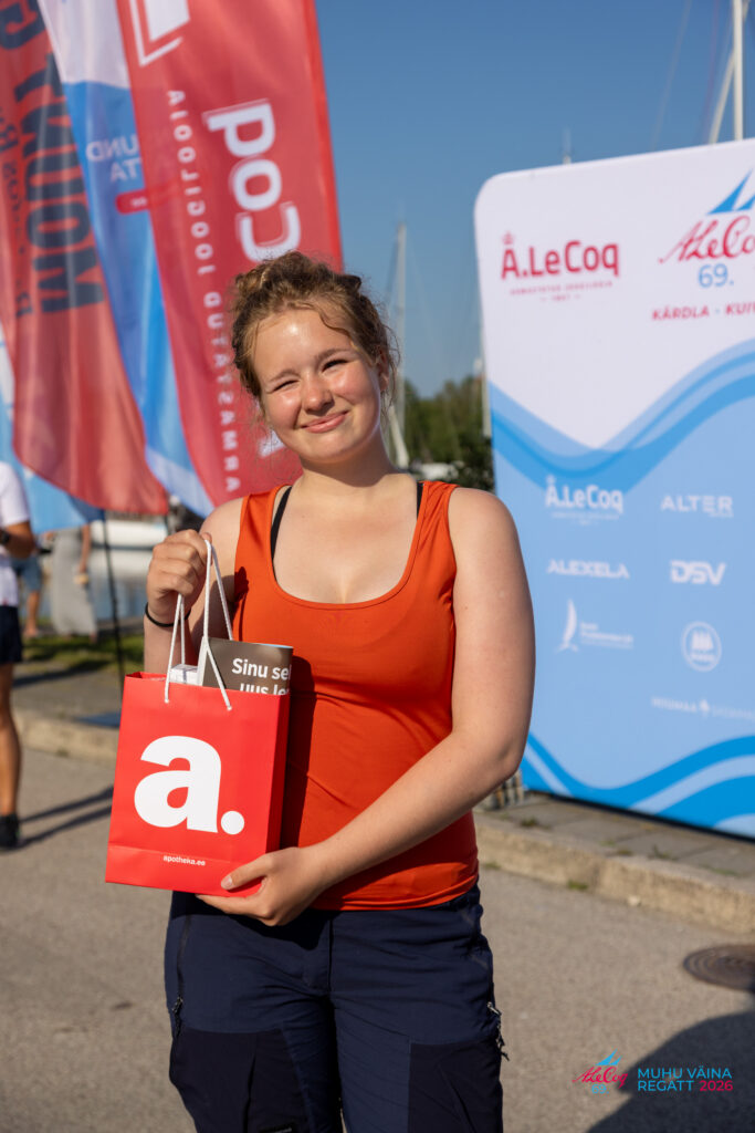 Apotheka auhinnad. A. Le Coq 69. Muhu Väina regatt. Foto: Tiit Aunaste