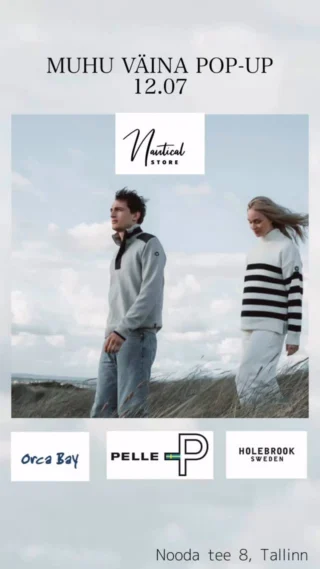 12. juulil Haapsalu jahtklubis Nautical Partnersi pop-up. Vaata nende pakkumisi ka regati kodulehelt.
#muhuväinaregatt #moonsundregatta #nauticalpartners #nautical_store #haapsalusonhea